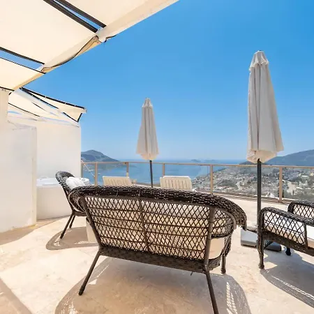 Villa Sea View With Private Pool In Kalkan